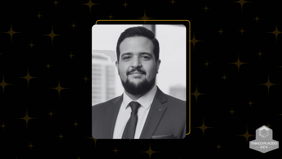 Preview do site portifólio profissional de Thiago Placido